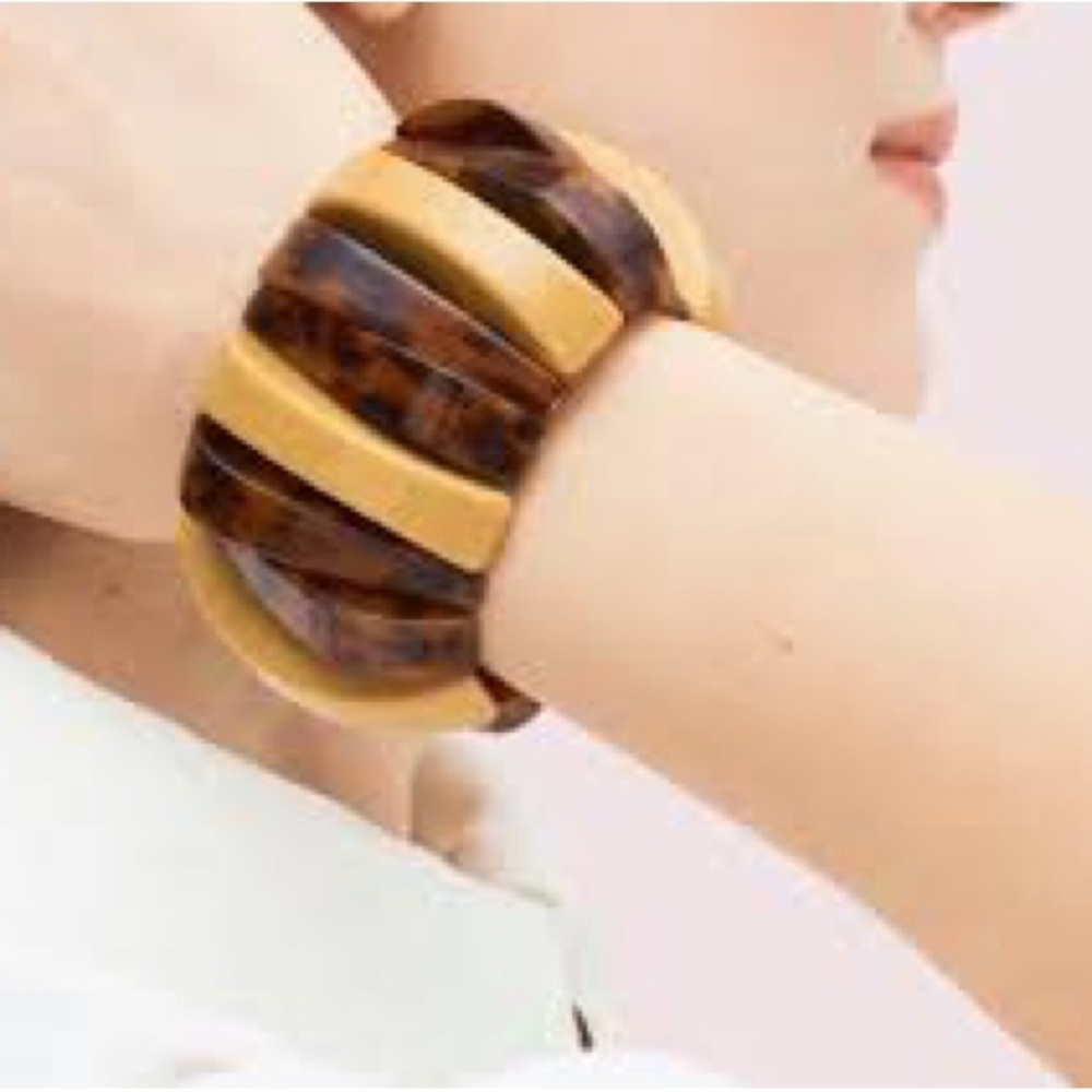 Kate Spade Urban Jungle Stretch Bangle Bracelet NWT